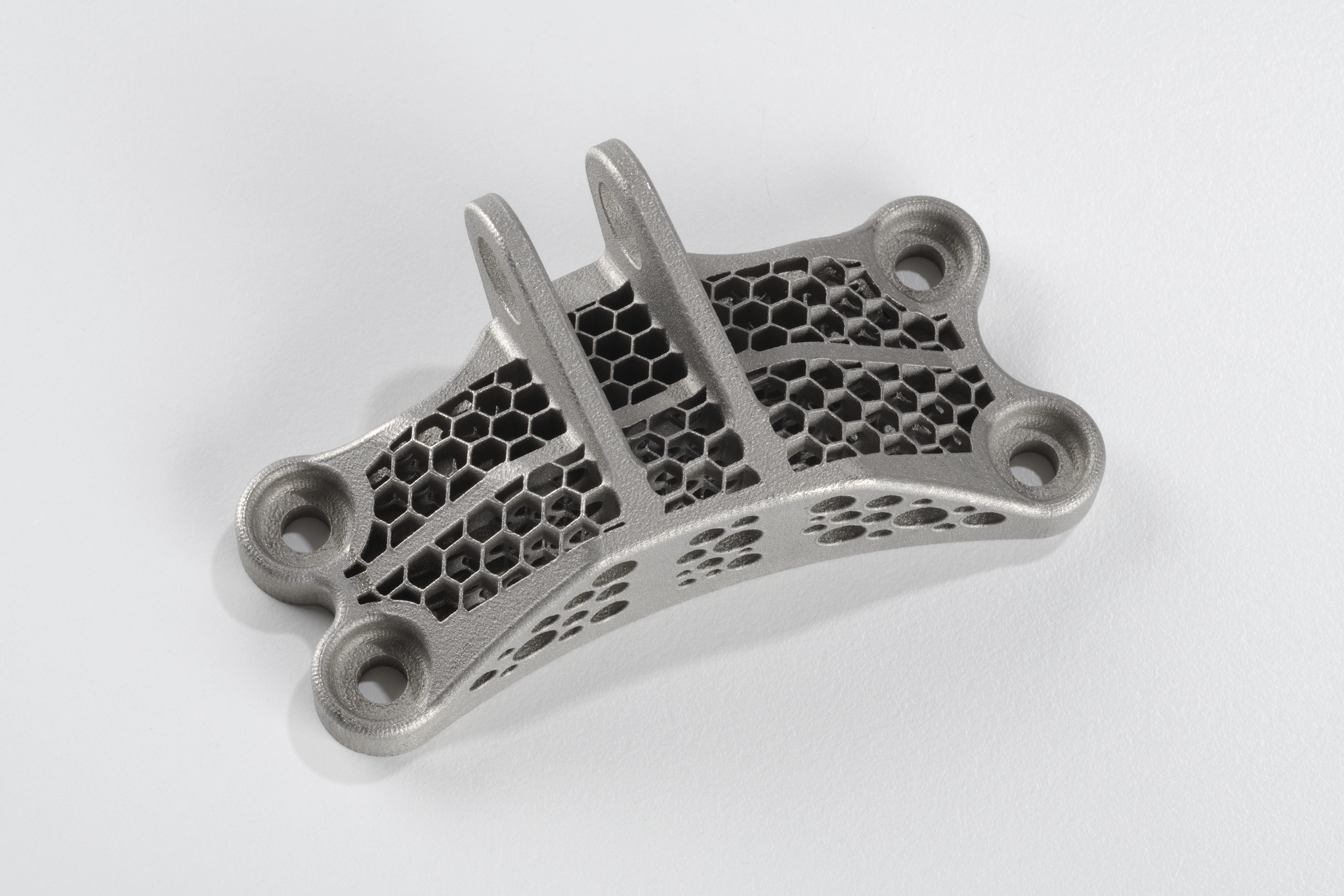 3/7 - Particolare  stampato in 3D con polvere di metallo / 3D printed part with metal powder