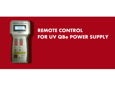 Dispositivo di controllo manuale per alimentatore elettronico UV QBe
